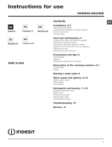 Indesit XWE 91483X W EU Mode d'emploi