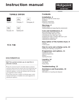 Whirlpool TCS 73B GP (EU) Mode d'emploi