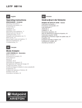 Hotpoint LTB 4B019 EU Le manuel du propriétaire
