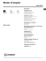 Indesit EWC 61052 W NA Mode d'emploi