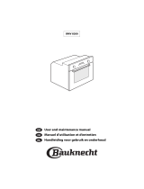 Bauknecht BMV 8200 PT Le manuel du propriétaire