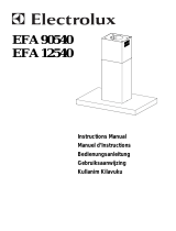 Electrolux EFA90540X Manuel utilisateur