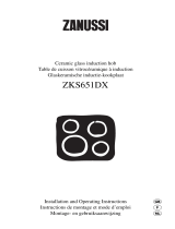 Zanussi ZKS651DX 78U Manuel utilisateur