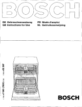 Bosch SGU6902EU/12 Le manuel du propriétaire