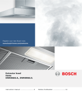 Bosch DWK065G20T Le manuel du propriétaire