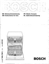 Bosch SGI4900/03 Le manuel du propriétaire