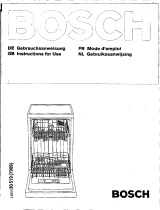 Bosch sri 3002 Le manuel du propriétaire