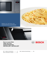 Bosch HKP541130T/01 Manuel utilisateur