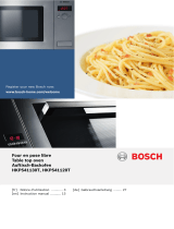 Bosch HKP742220T/01 Manuel utilisateur