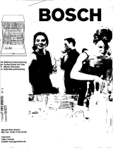 Bosch SGV3313/12 Le manuel du propriétaire
