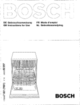 Bosch sgv 4303 Le manuel du propriétaire