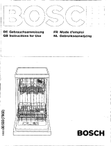 Bosch SRS8412 Le manuel du propriétaire