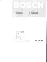 Bosch tka 5501 solitaire Le manuel du propriétaire