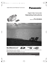 Panasonic PVDV953 Mode d'emploi