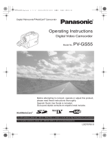 Panasonic PVGS55 Mode d'emploi