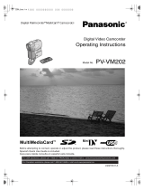 Panasonic PVVM202 Mode d'emploi