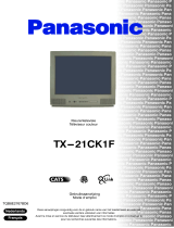 Panasonic TX21CK1F Le manuel du propriétaire