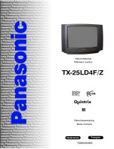 Panasonic TX25LD4FZ Le manuel du propriétaire