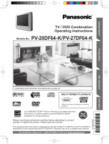 Panasonic PV20DF64K Mode d'emploi