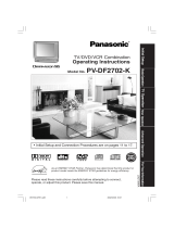 Panasonic PVDF2702K Mode d'emploi