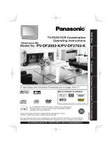 Panasonic PVDF2703K Mode d'emploi