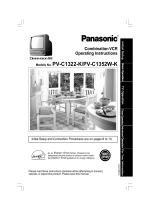 Panasonic PVC1352WK Mode d'emploi