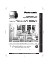 Panasonic PVC1333WK Mode d'emploi
