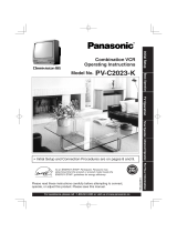Panasonic PV-C2023K Le manuel du propriétaire