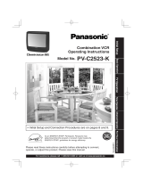 Panasonic PVC2523K Mode d'emploi