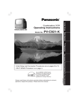 Panasonic PVC921K Mode d'emploi