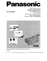 Panasonic NV RX50 EG Le manuel du propriétaire