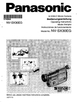 Panasonic NVSX30EG Le manuel du propriétaire