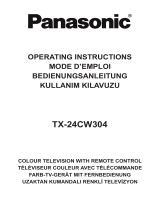 Panasonic TX24CW304 Le manuel du propriétaire