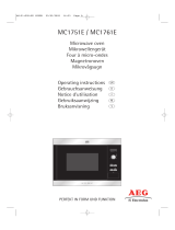 Aeg-Electrolux MC1761E-W Manuel utilisateur