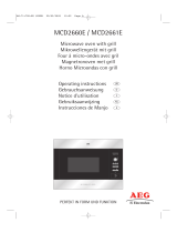 Aeg-Electrolux MCD2661E-d Manuel utilisateur