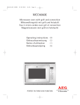 Aeg-Electrolux MCC4060E-W Manuel utilisateur