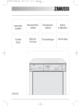 Zanussi ZTE270 Manuel utilisateur