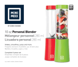 Mini Mixx by Euro Cuisine Mini Mixx MM3B Le manuel du propriétaire