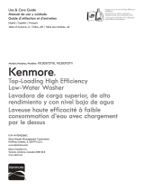 Kenmore 20372 Le manuel du propriétaire