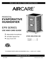Aircare EP9800 Le manuel du propriétaire