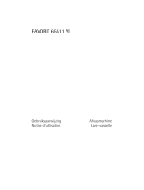 Aeg-Electrolux F65511VI Manuel utilisateur