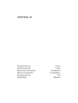 Aeg-Electrolux AG91850-4I Manuel utilisateur