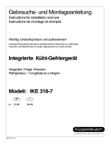 K&#252;ppersbusch IKE318-7 Manuel utilisateur