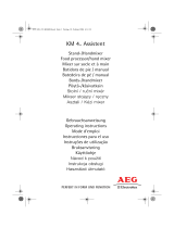 Aeg-Electrolux KM400 Manuel utilisateur