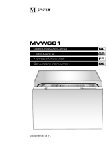 M-system MVW681 Manuel utilisateur