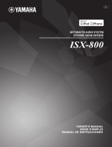 Yamaha ISX-800 Le manuel du propriétaire