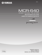 Yamaha MCR-640 Manuel utilisateur