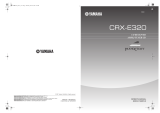 Yamaha CRX-E320 Le manuel du propriétaire