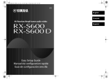 Yamaha RX-S600D Guide d'installation