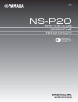 Yamaha NS-P20 Le manuel du propriétaire